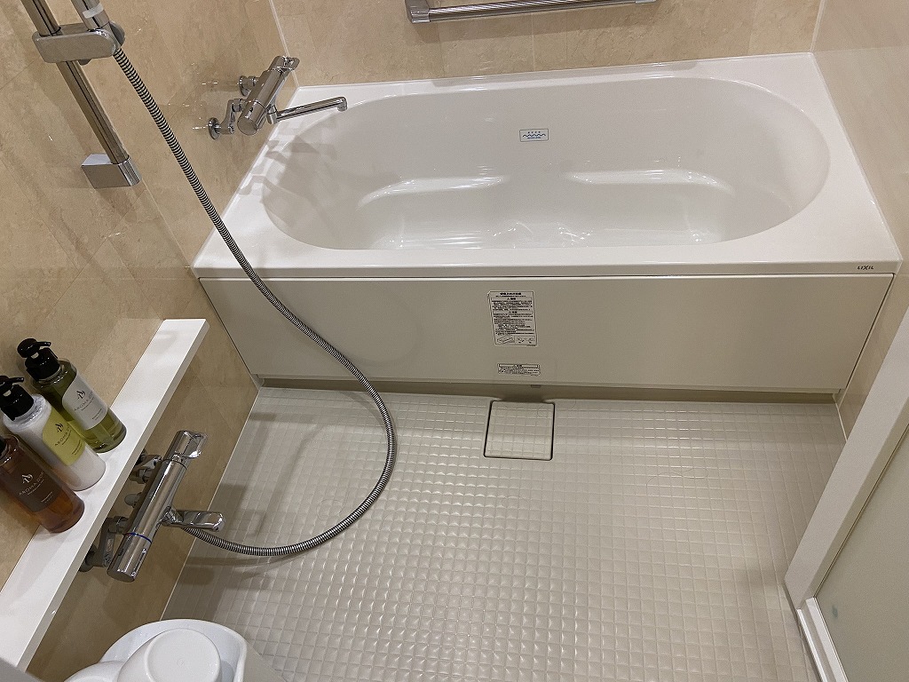 ホテルユニバーサルポートヴィータの部屋のお風呂